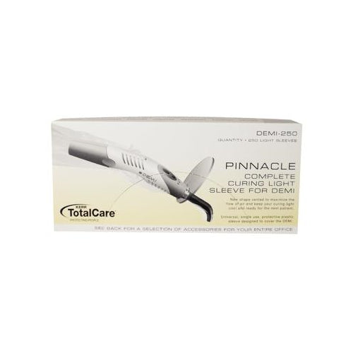 Pinnacle Products DEMI250 DEMI Dental Curing Light Sleeves 250/Box Pinnacle Products DEMI250 DEMI Dental Curing Light Sleeves 250/Box